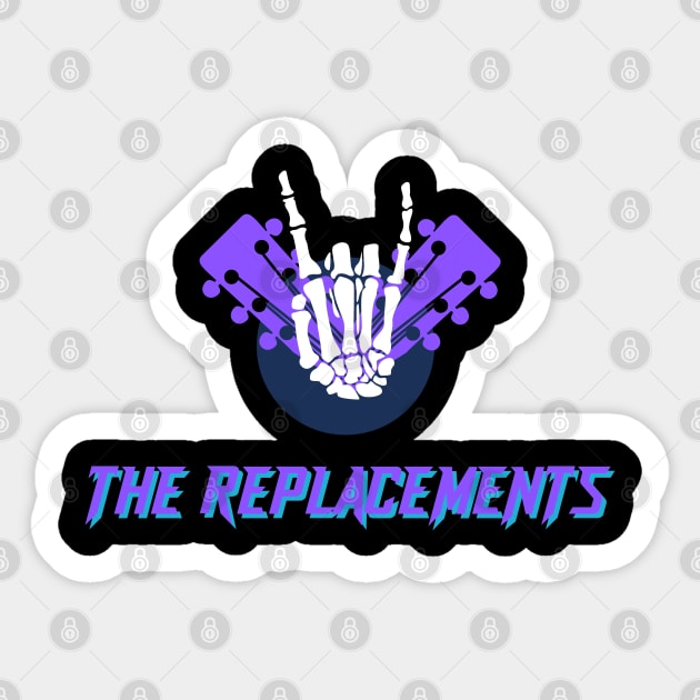 The Replacements Sticker by eiston ic